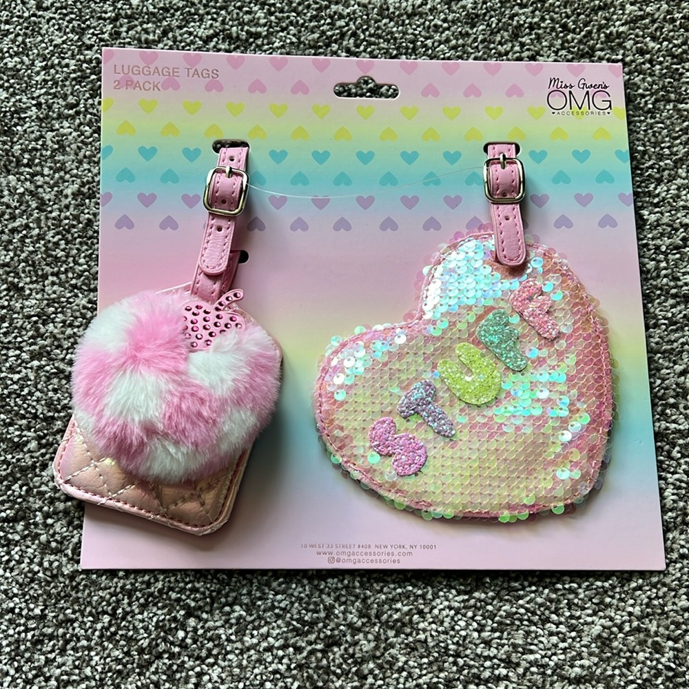 NEW OMG luggage tags